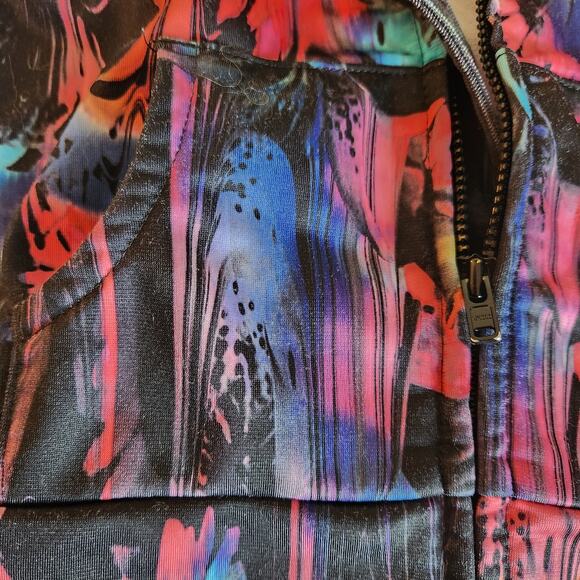 Adidas Girl's Full Zip Track Jacket Size 18 Months - Picture 3 of 8